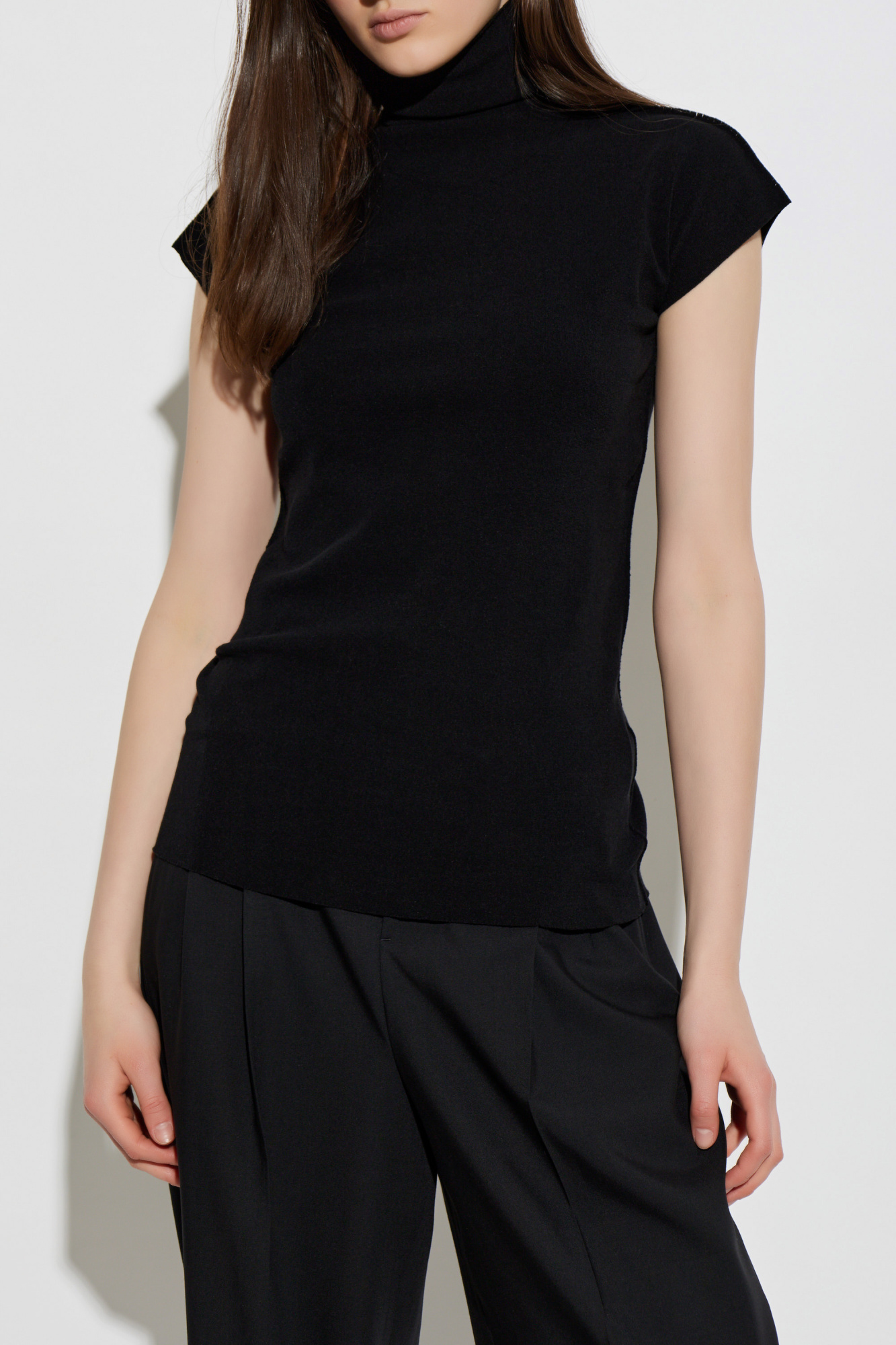 Preto Top de turtleneck Issey Miyake - Vitkac Brazil